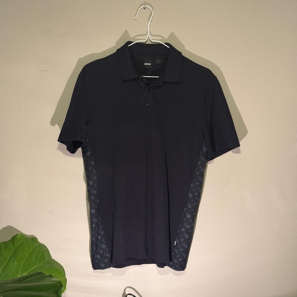 Boss Men's Dark Polo Shirt